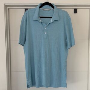 TravisMathew Light Blue Men's Polo